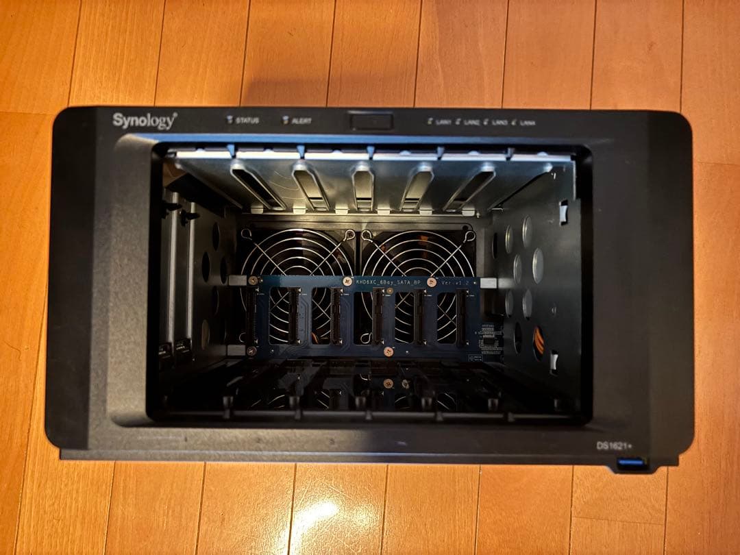 Synology DS1621+ NAS＋10Gカード＋32GBメモリ
