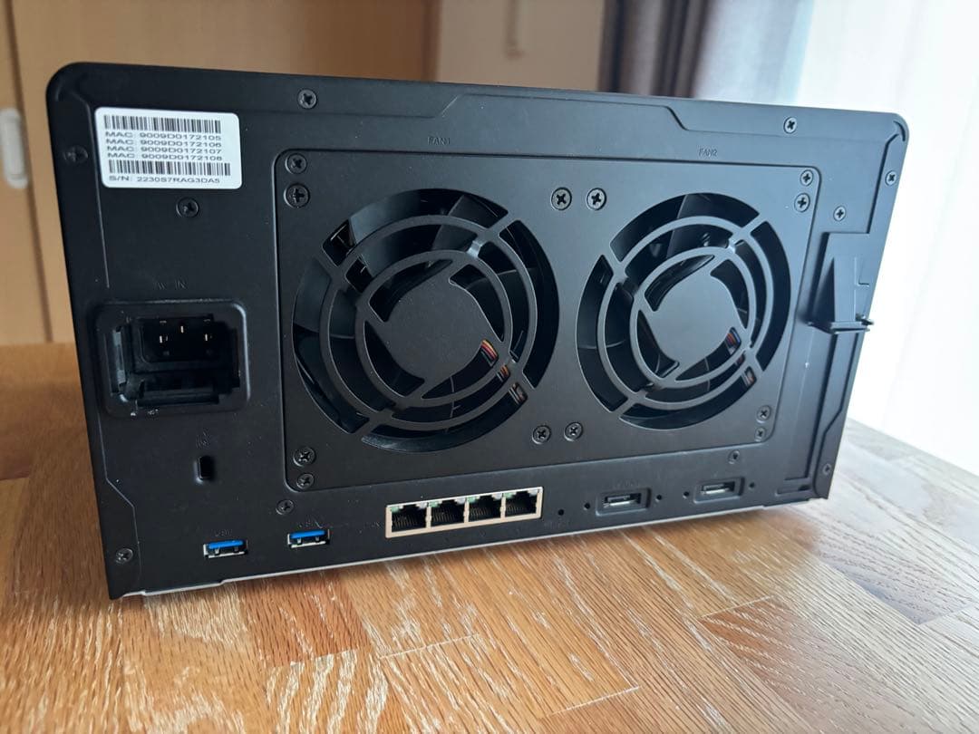 Synology DS1621+ NAS＋10Gカード＋32GBメモリ