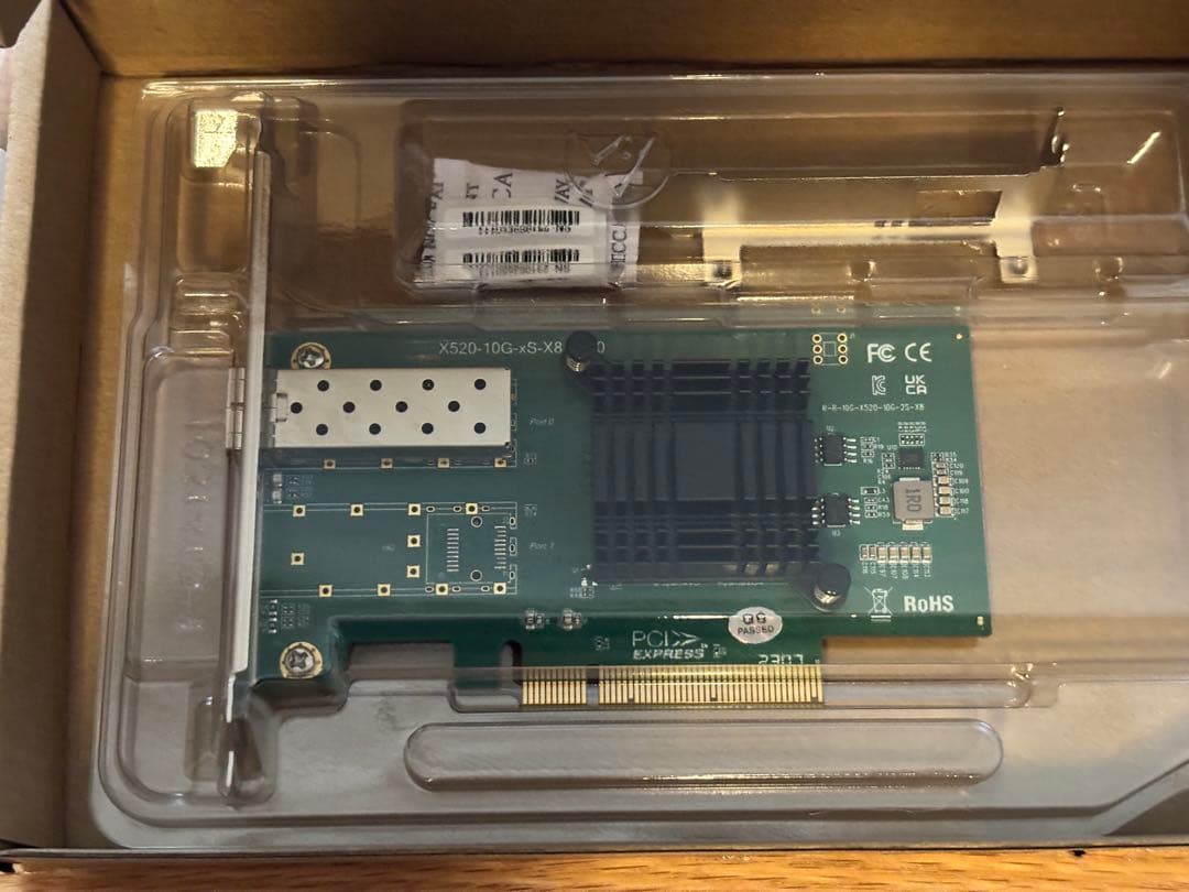 Synology DS1621+ NAS＋10Gカード＋32GBメモリ