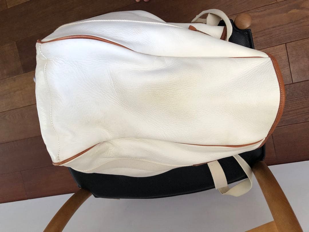 MOJITO　BIG GAME TOTE トートバッグ ホワイト