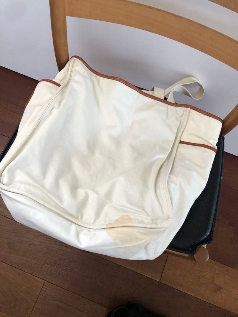 MOJITO　BIG GAME TOTE トートバッグ ホワイト