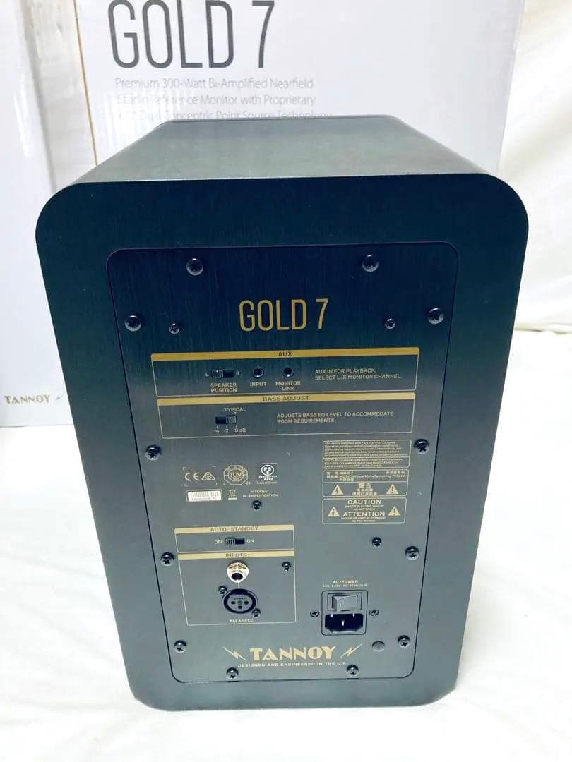 TANNOY GOLD7 ペア モニタースピーカー 動作良好 完備品 美品