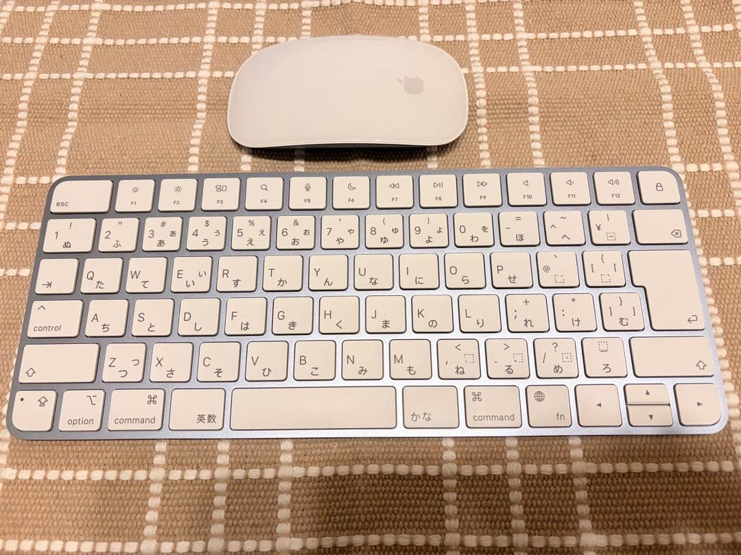 【値下げしました】Apple純正キーボード・マウスセット ブルー
