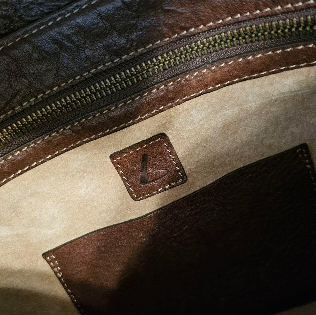 ☆美品☆ 土屋鞄 トーンオイルヌメ メッセンジャーバッグ ダークブラウン