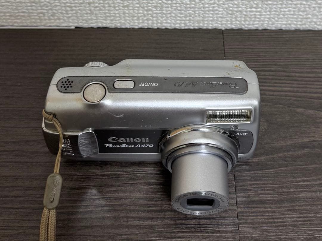 Canon PowerShot A470 シルバージャンク品