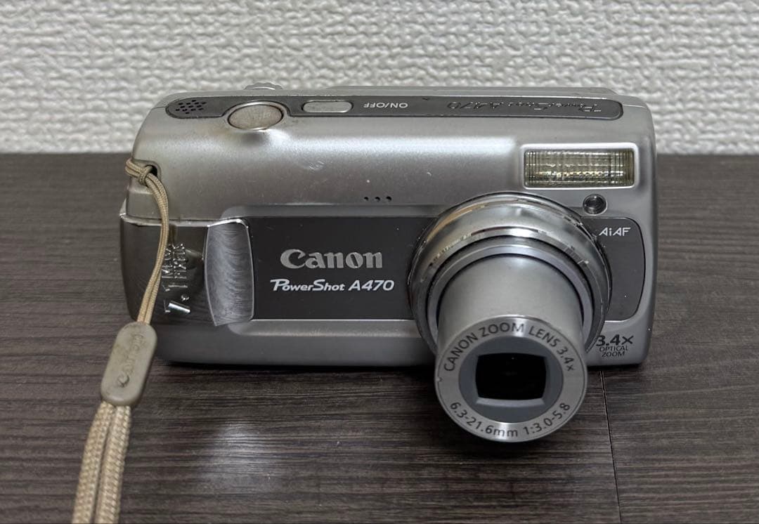 Canon PowerShot A470 シルバージャンク品