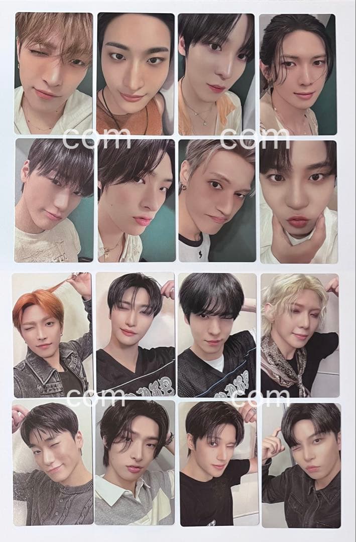 ATEEZ 8ROOM ポップアップ トレカ 16枚 スプレー スタンプラリー