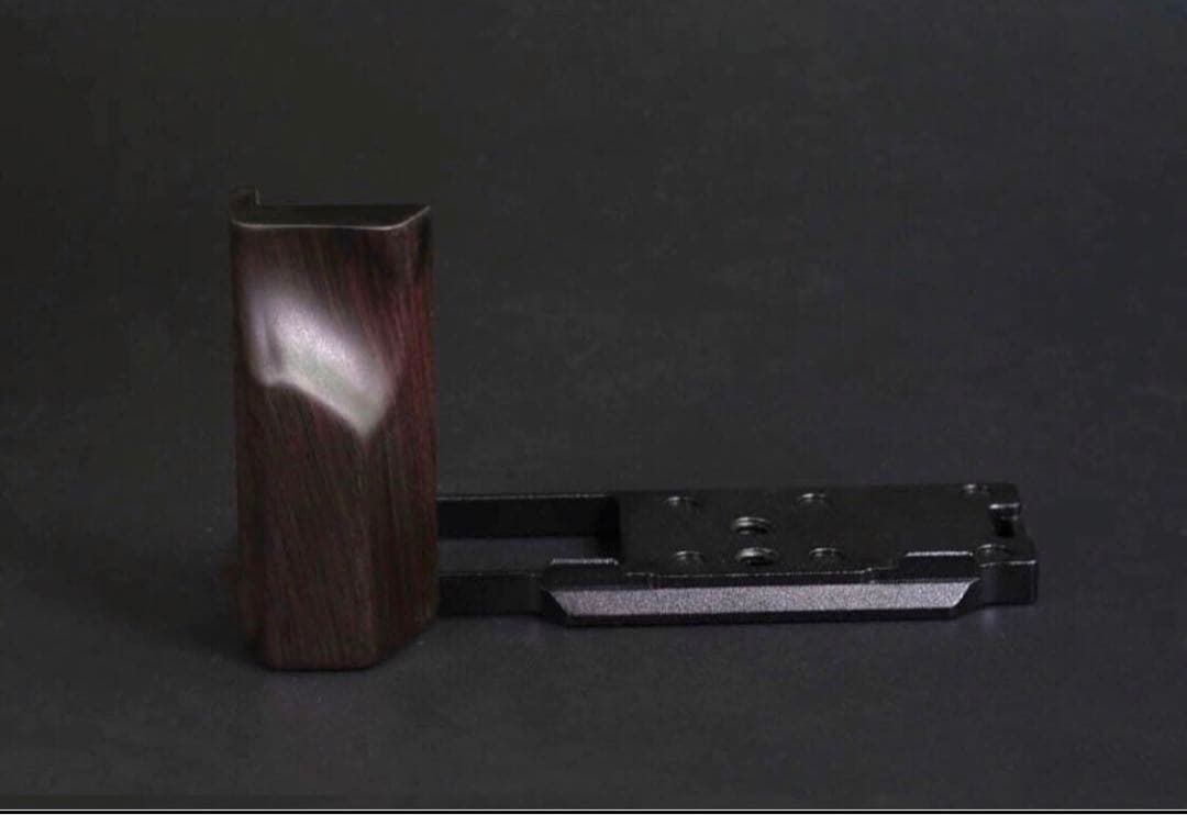 新品 SIGMA fp シグマ FP用ハンドグリップ（黒檀/アルミニウム)