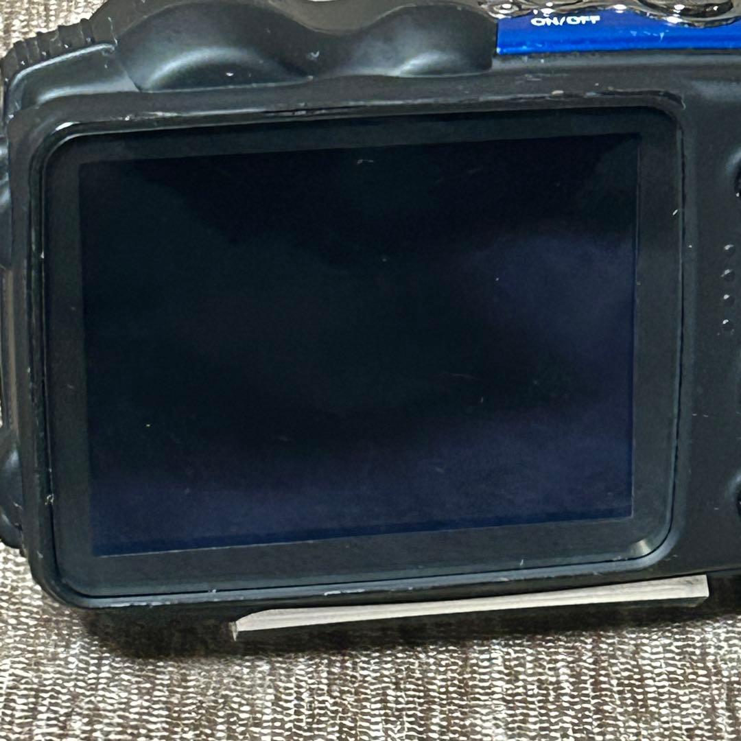動作品　FUJIFILM FinePix XP200 ブルー コンデジ　防水防塵