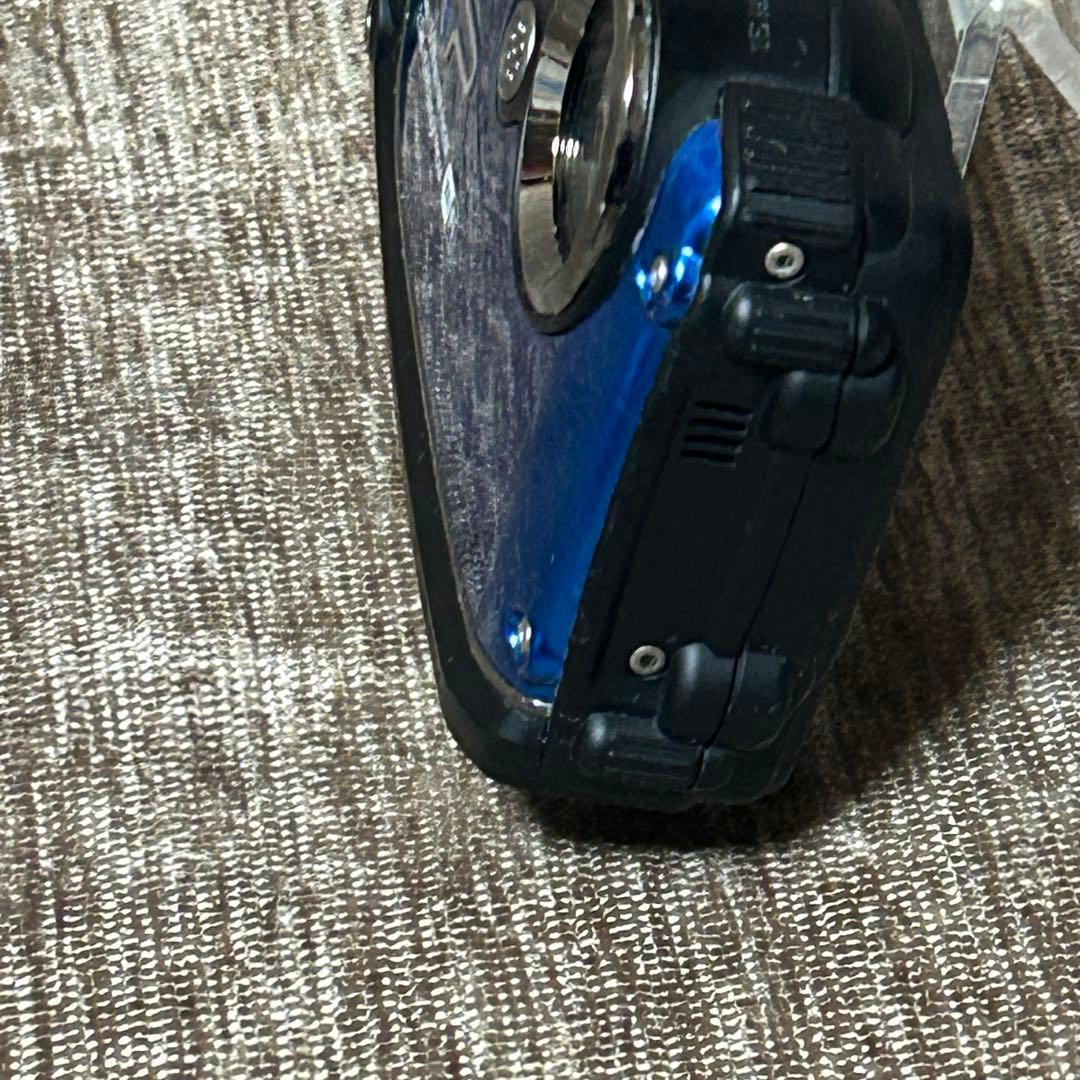 動作品　FUJIFILM FinePix XP200 ブルー コンデジ　防水防塵