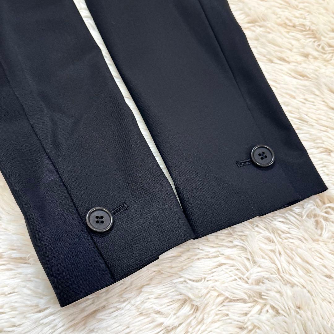 theory セオリー　セットアップ ストレッチ スーツ 黒 M フレア 春夏