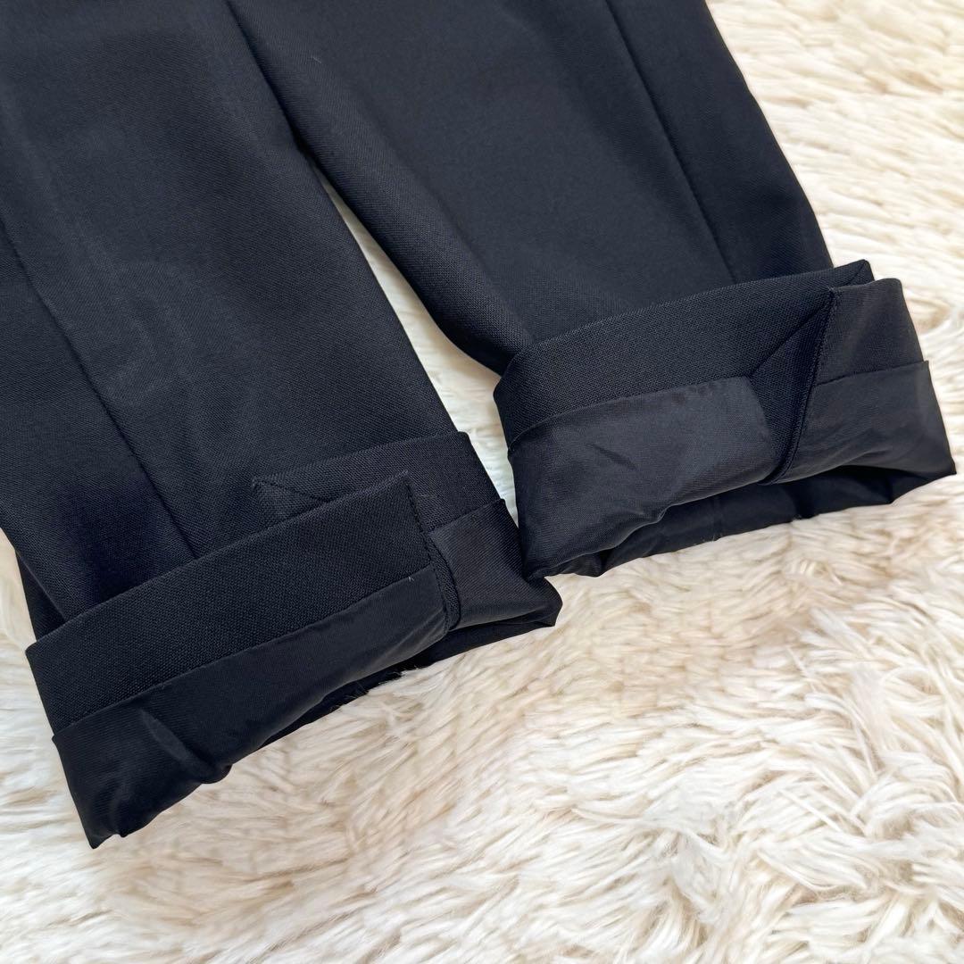 theory セオリー　セットアップ ストレッチ スーツ 黒 M フレア 春夏