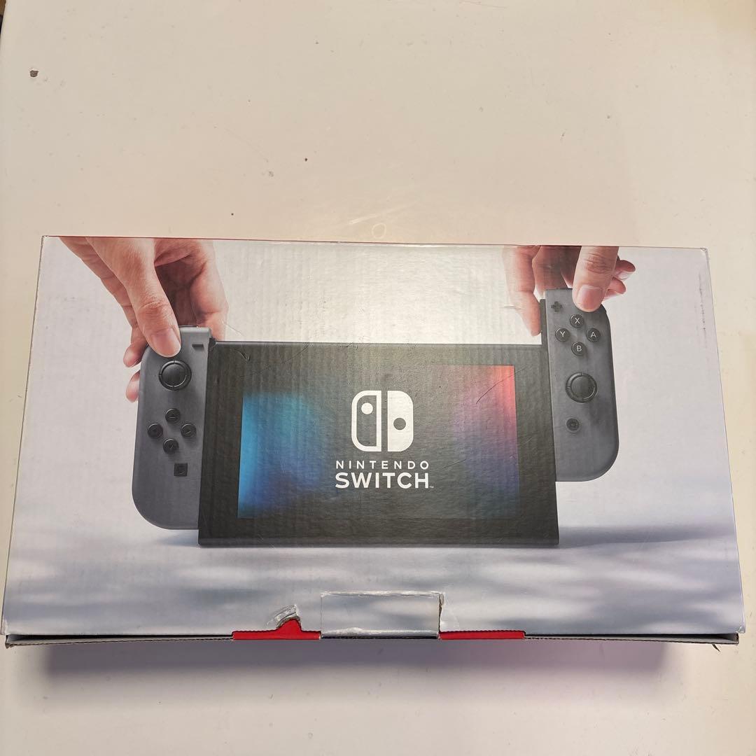Nintendo Switch グレー 本体 ジョイコン付きジャンク品