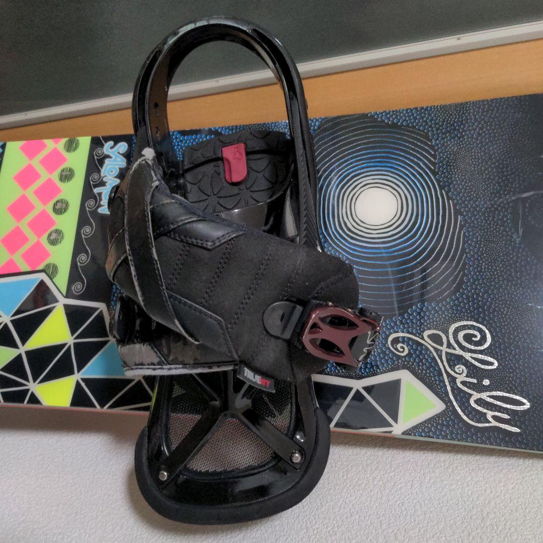 【値下げ】スノーボード3点セット　SALOMON板144cm　ブーツ23.5cm