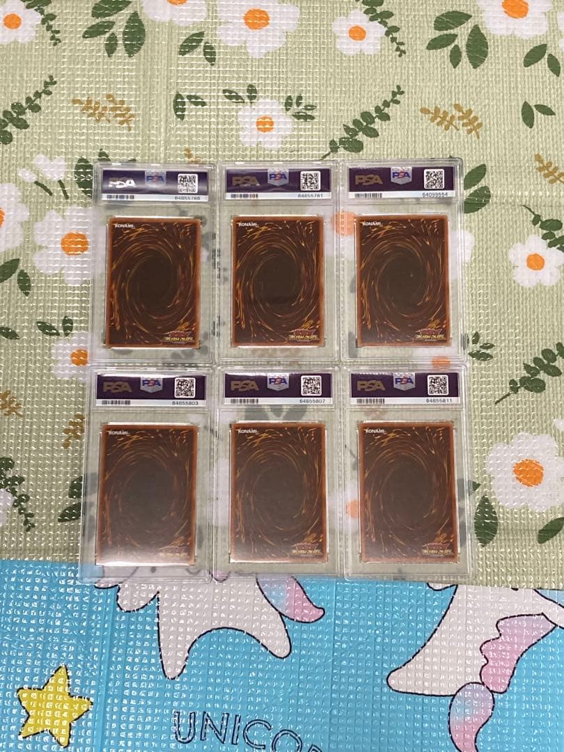 PSA9 ブラックマジシャンガール g001-jp002 6枚セット