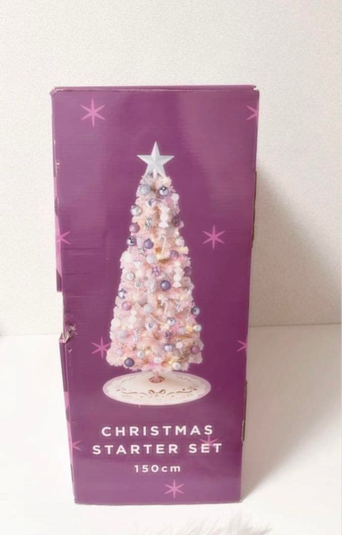 Francfranc クリスマスツリー　ピンク　150cm