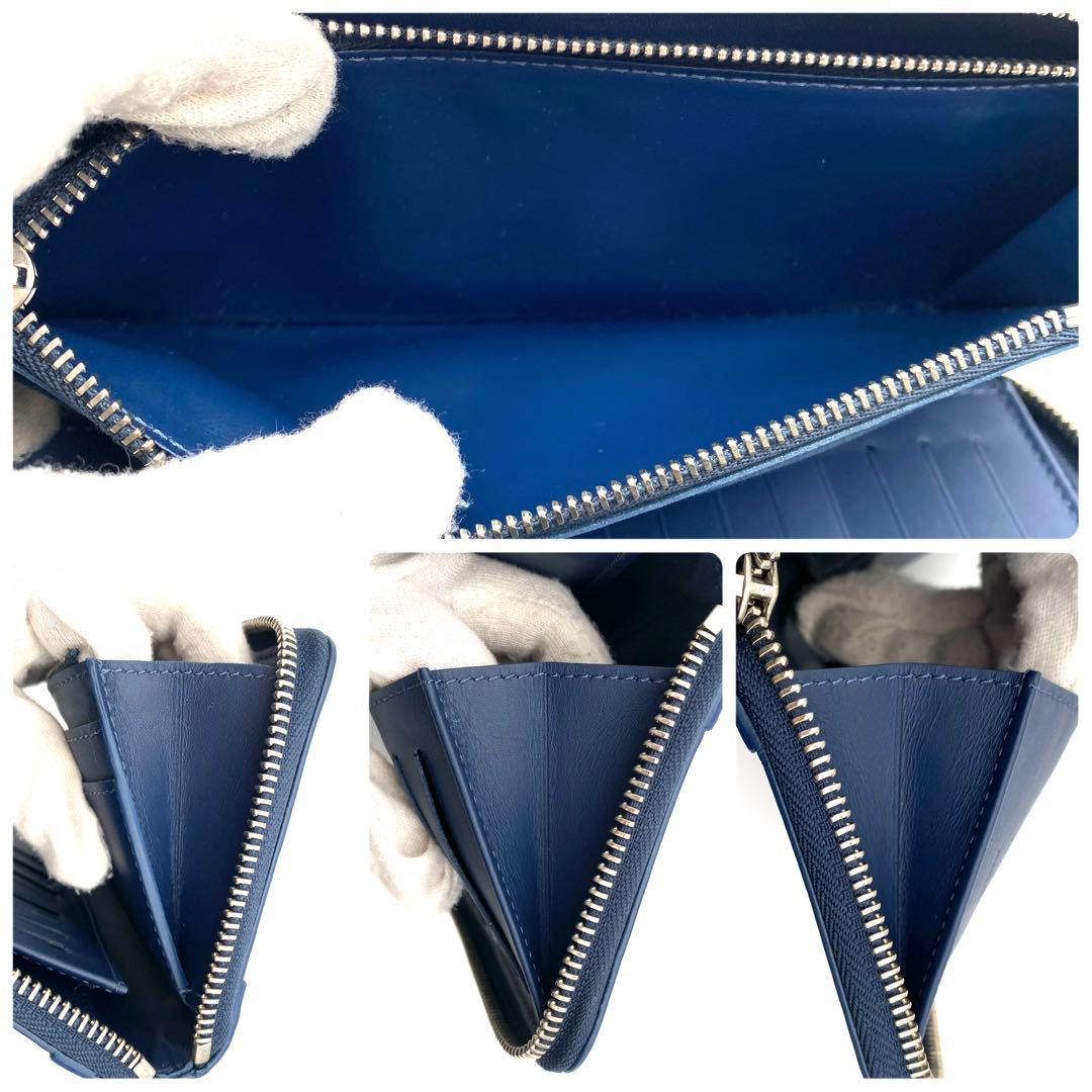 ルイヴィトン ダミエ アンフィニ ジッピーウォレット ヴェルティカル ネイビー