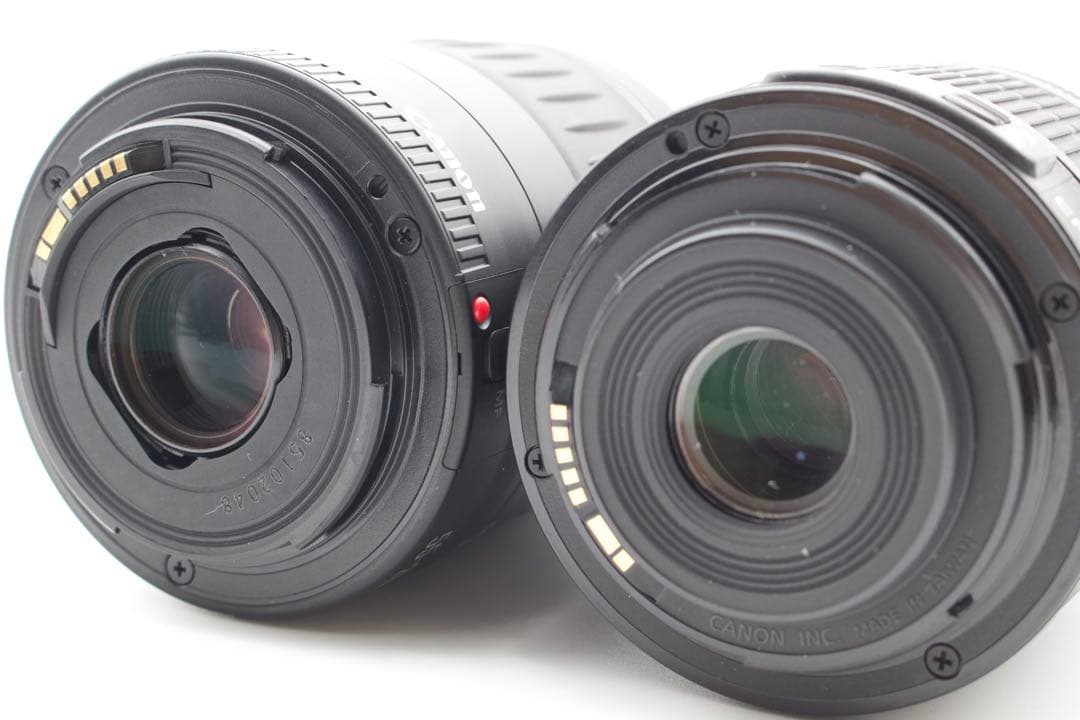 Canon EOS Kiss X8i ダブルレンズ✨箱付き✨カメラバッグ付き