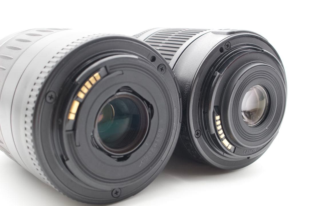 Canon EOS Kiss X8i ダブルレンズ✨箱付き✨カメラバッグ付き