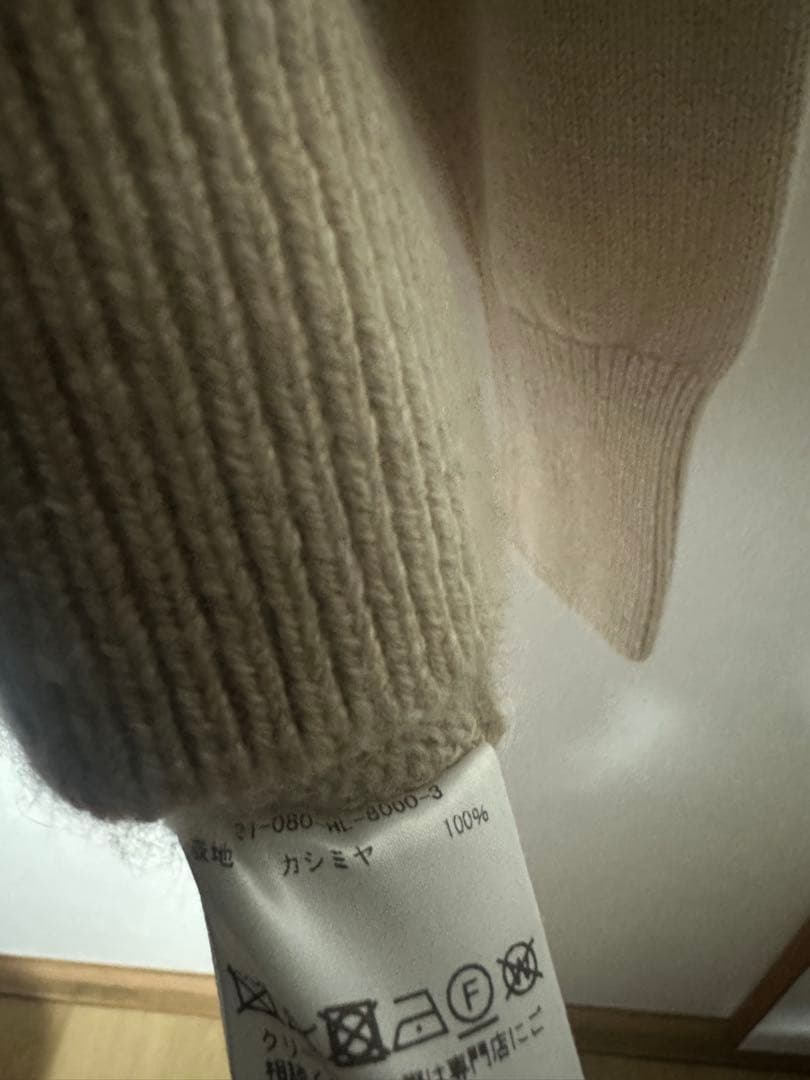 p*a様 HERILL 21AW Goldencash Pullover サイズ