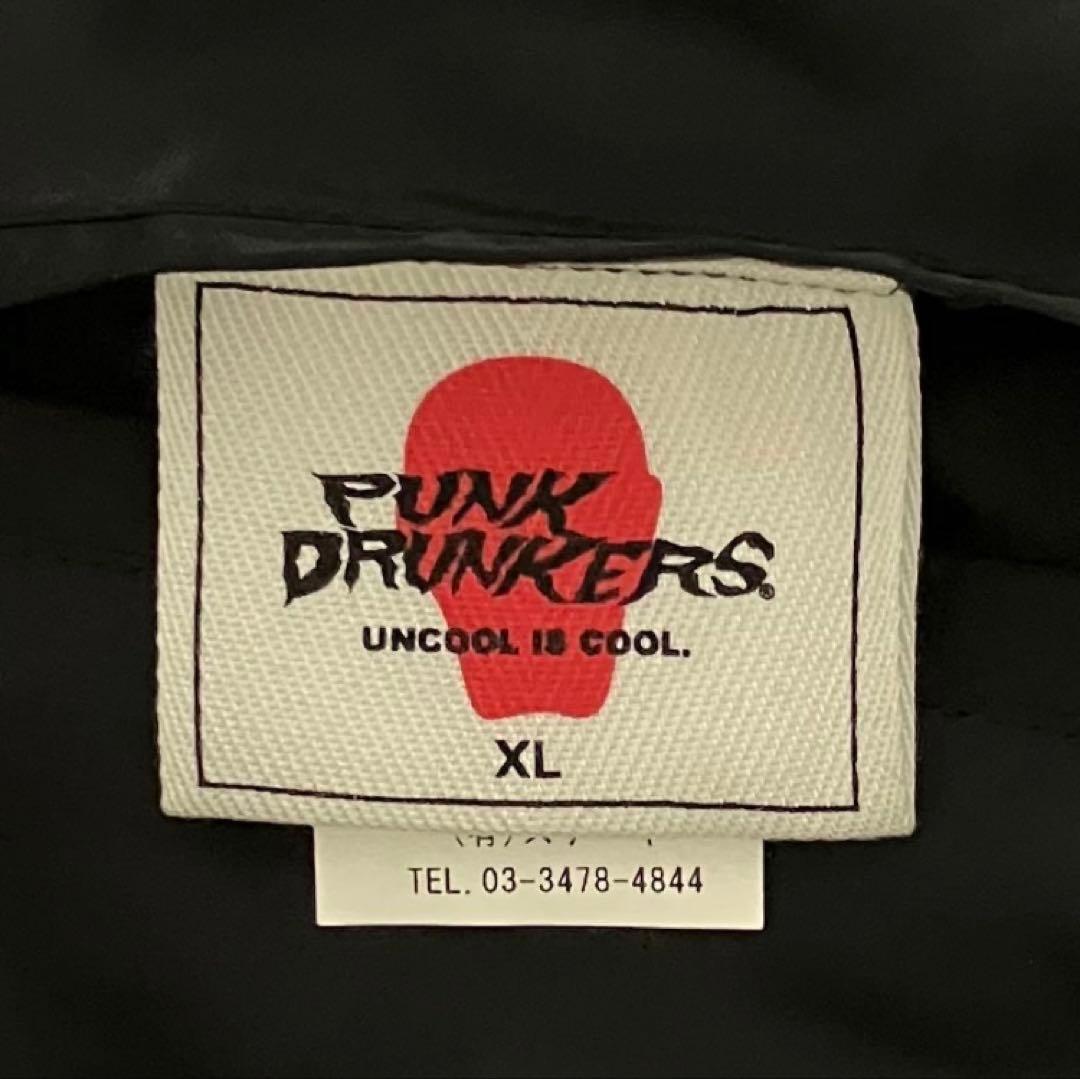 【希少】PUNK DRUNKERS×GODZILLA　コラボスカジャン　ガイガン