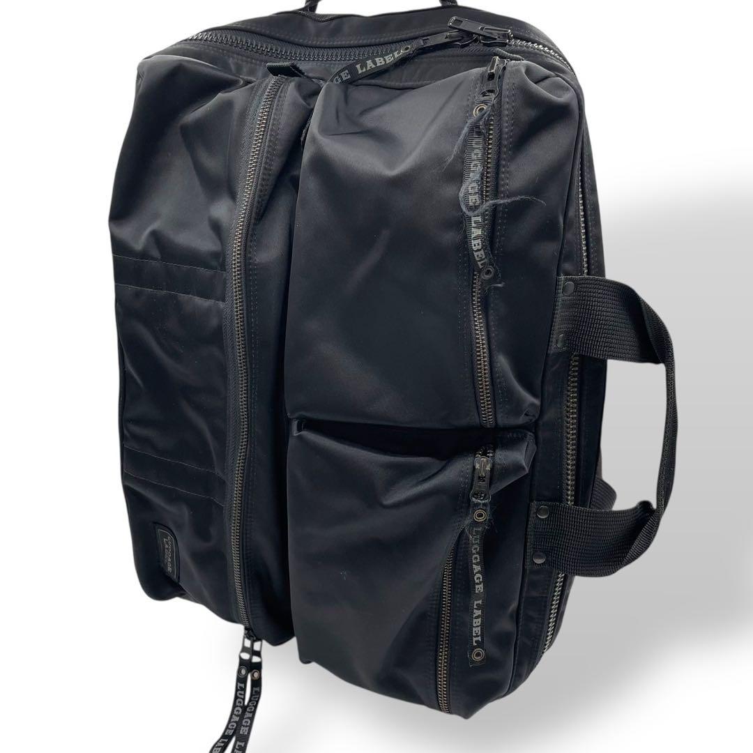 美品　希少　ラゲッジレーベル　3way リュック　ビジネス　ポーター　ZONE