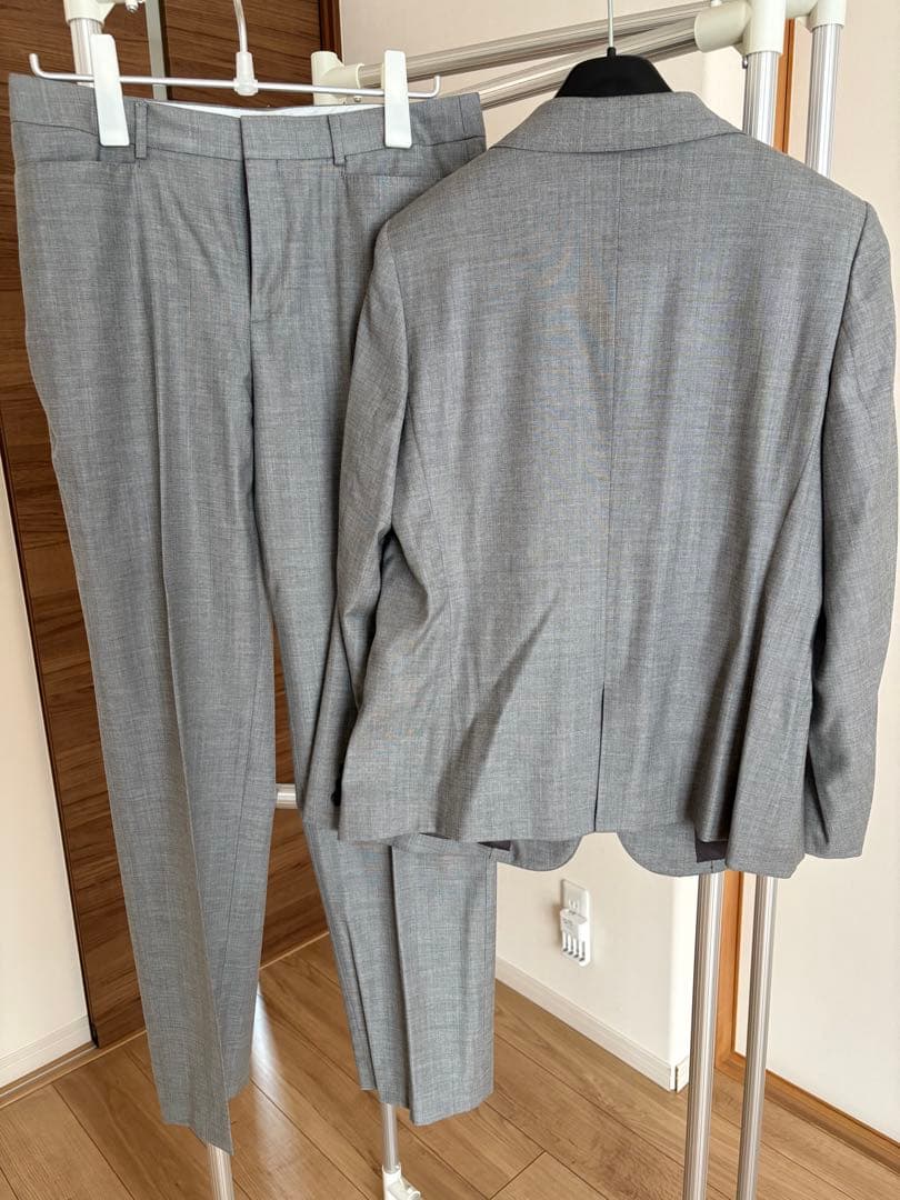 【美品】23区Heritage Classic グレーパンツスーツ セットアップ