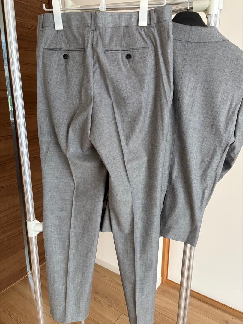 【美品】23区Heritage Classic グレーパンツスーツ セットアップ