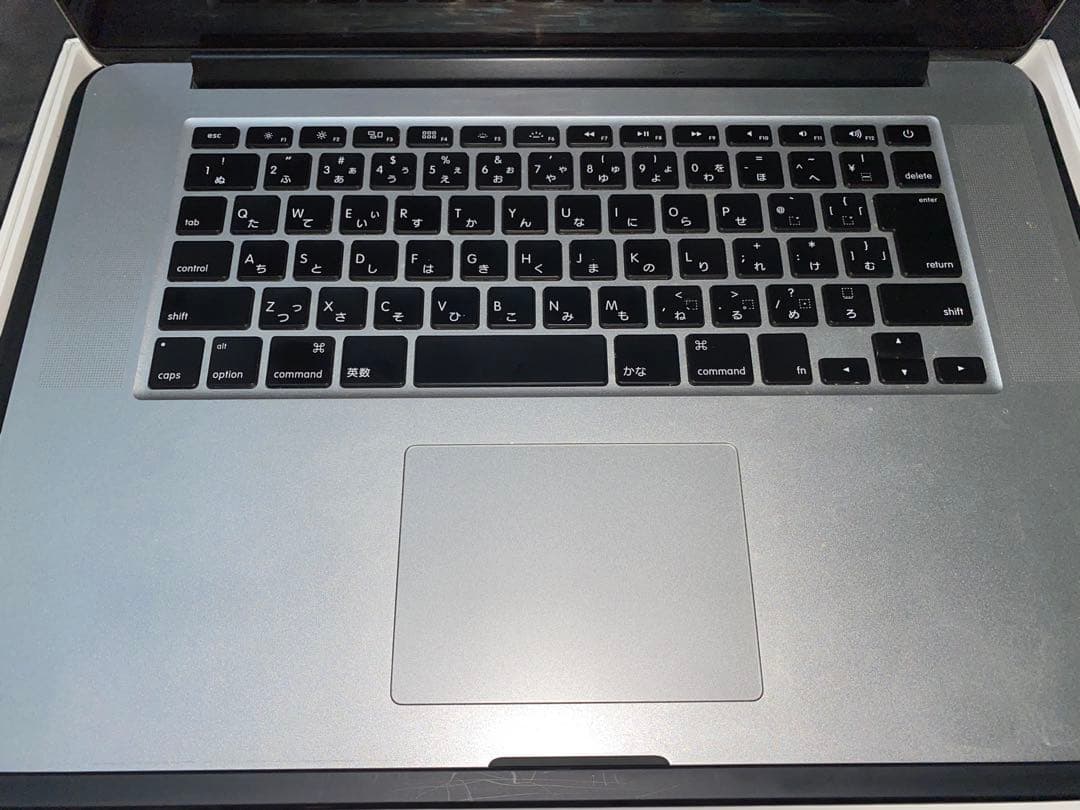 MacBook Pro15インチ Mid 2015 ジャンク 液晶不良 初期化済