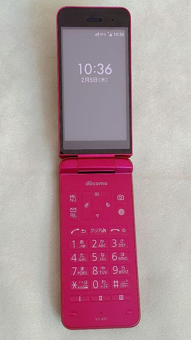 docomo DIGNO KY-42C ピンク 美品
