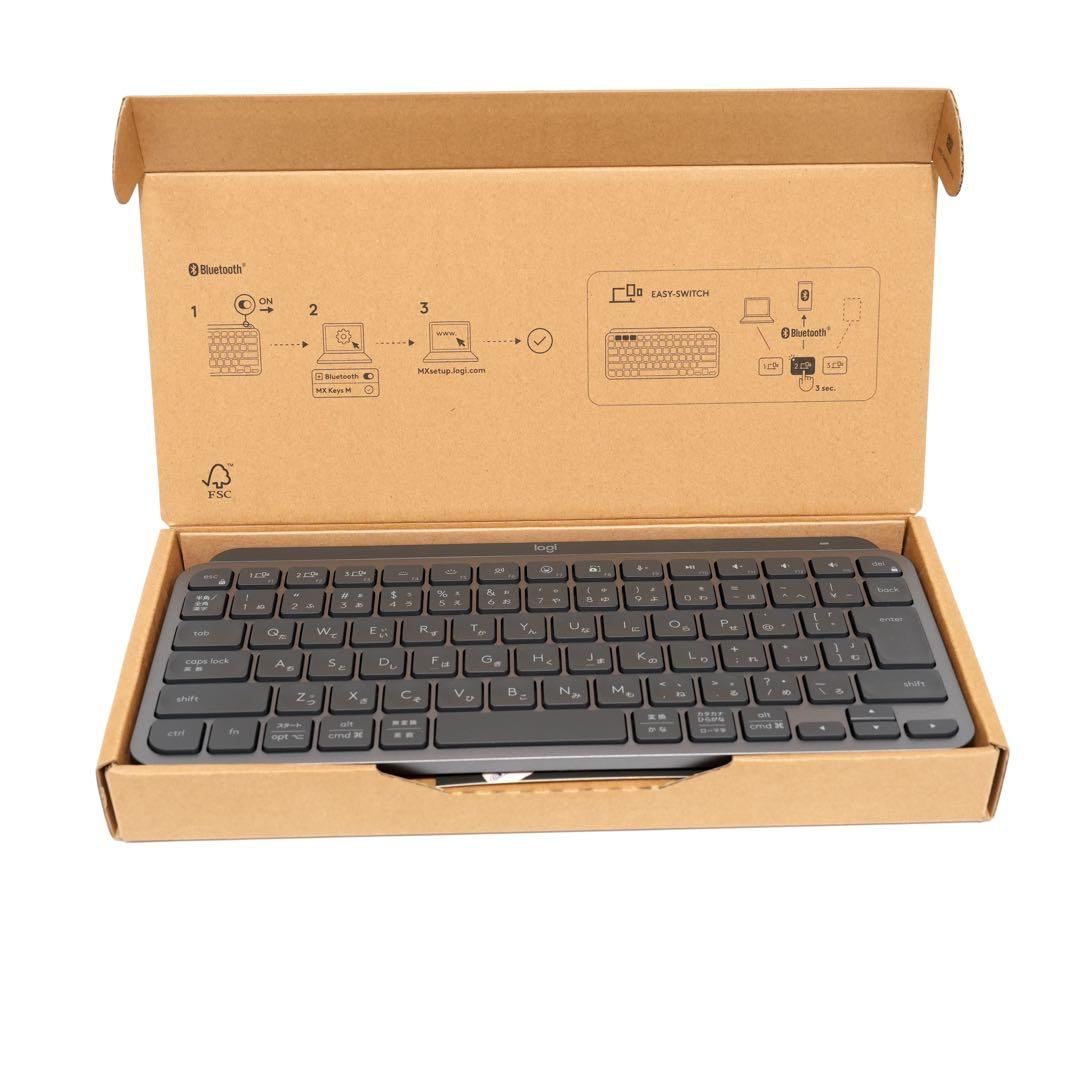logicool ワイヤレスキーボード MX KEYS MINI グラファイト