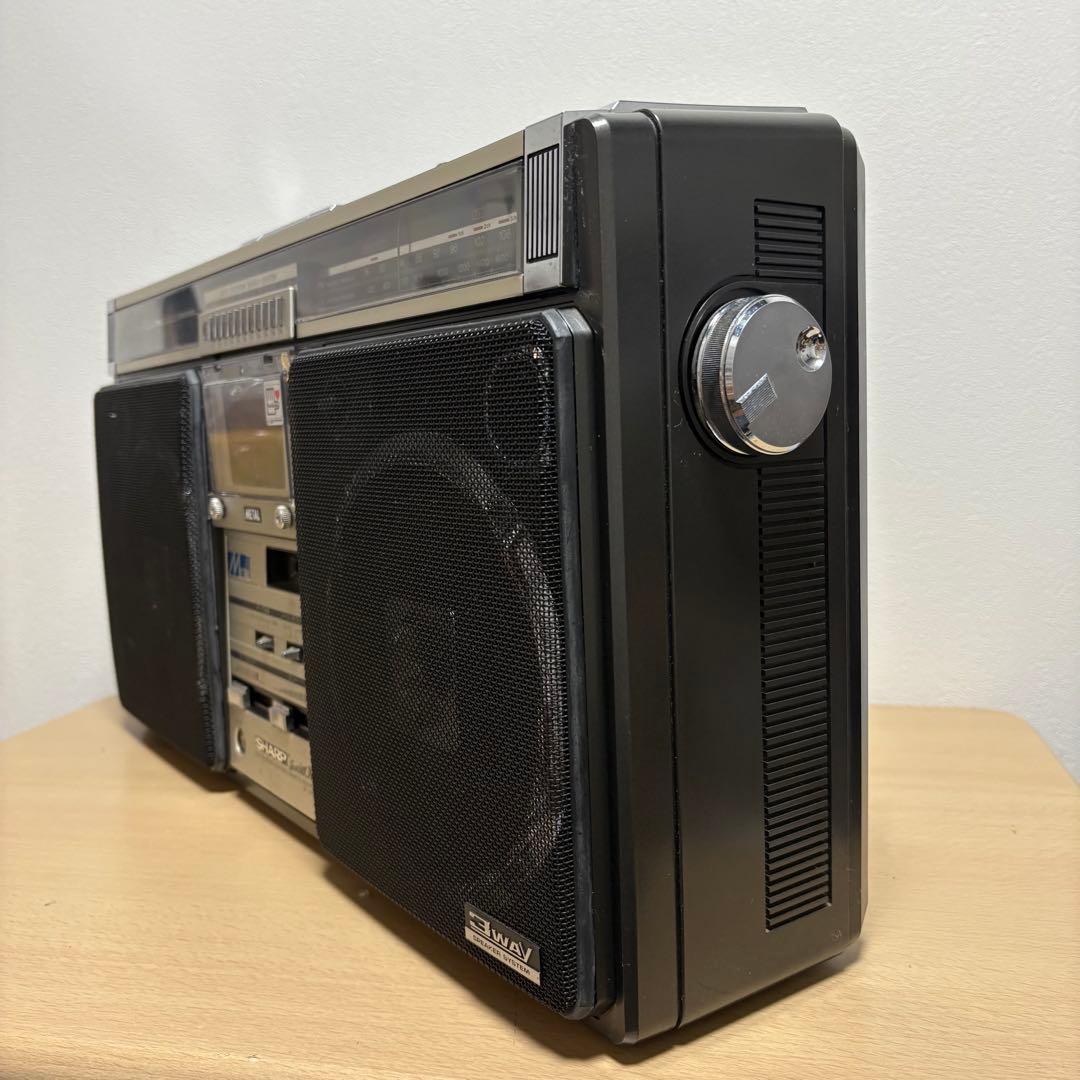 SHARP シャープ ラジカセ GF-508SB 通電確認済み