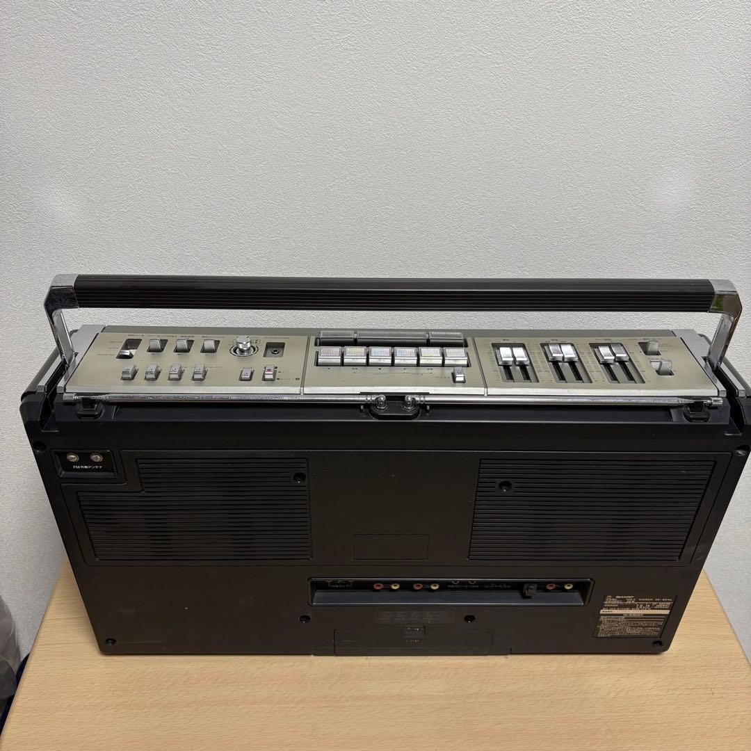 SHARP シャープ ラジカセ GF-508SB 通電確認済み