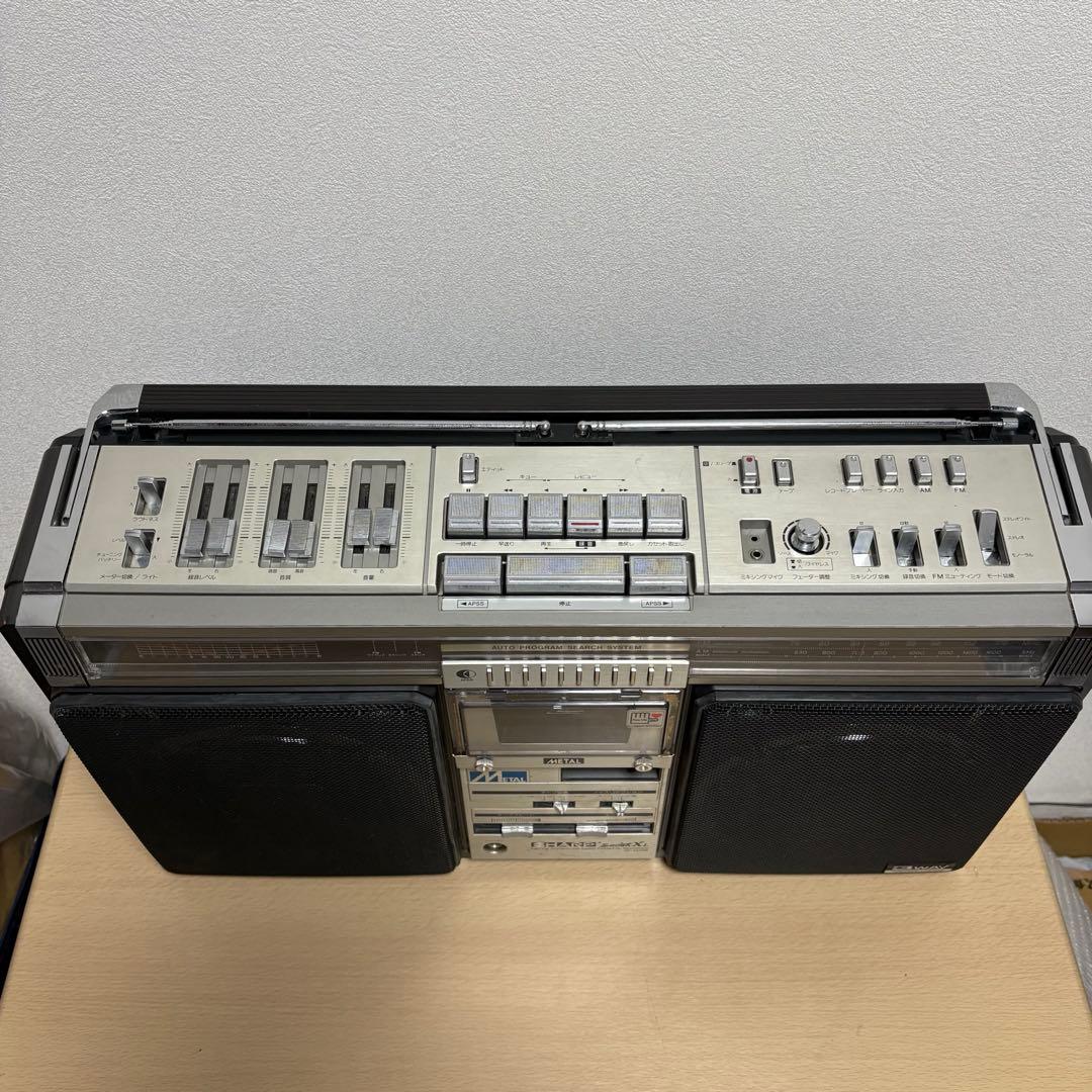 SHARP シャープ ラジカセ GF-508SB 通電確認済み