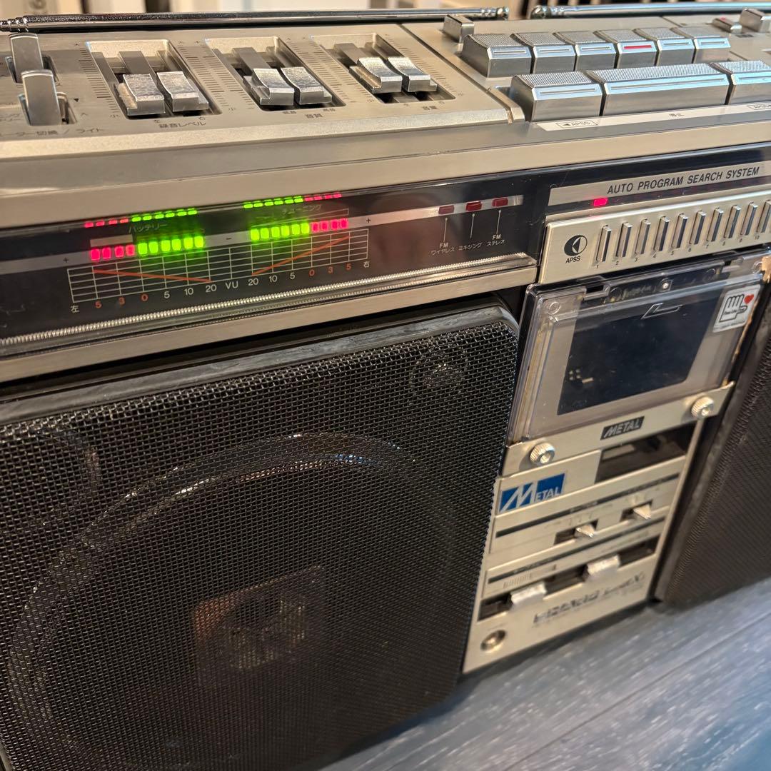SHARP シャープ ラジカセ GF-508SB 通電確認済み