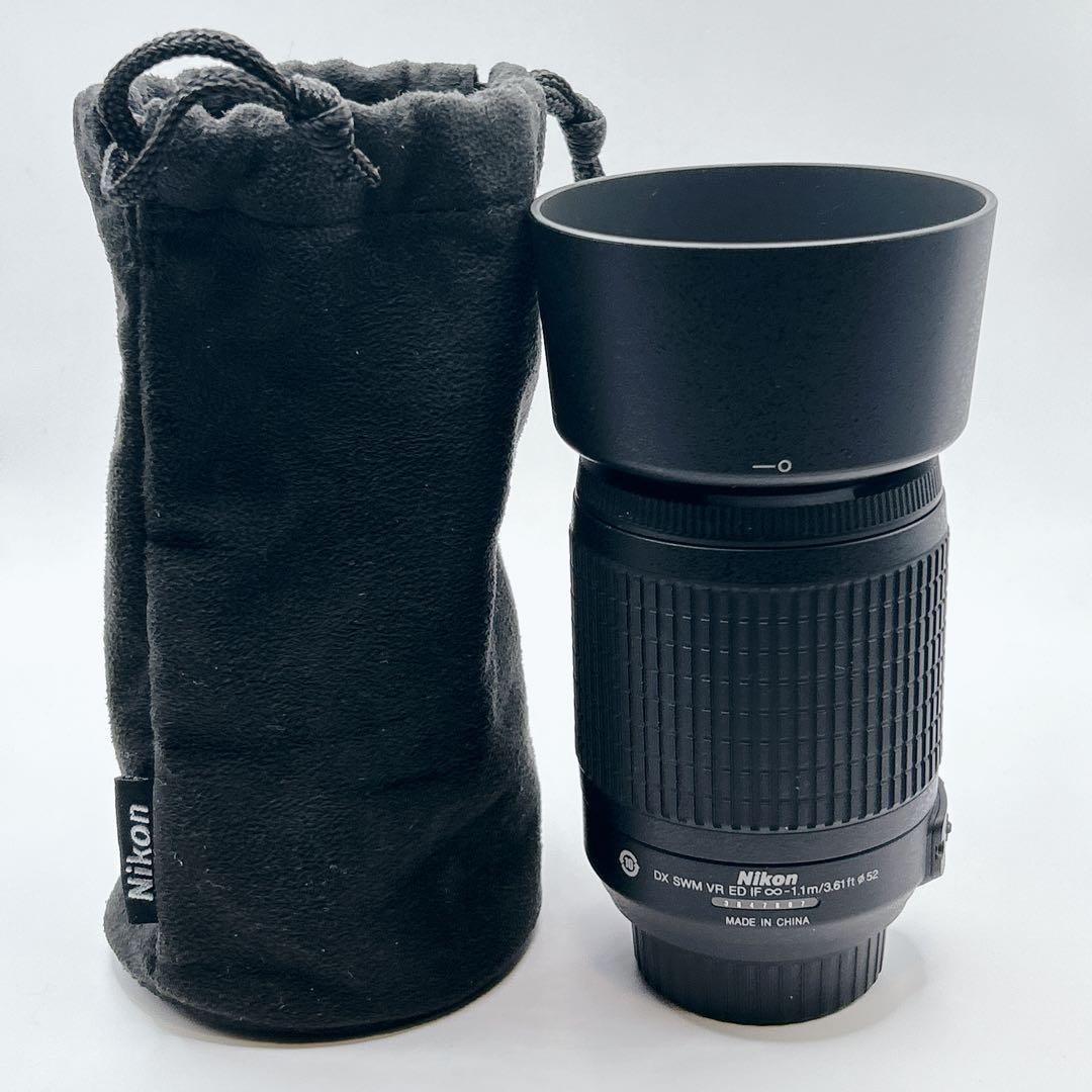 【美品】手ブレ補正 Nikon AFS 55-200mm F4-5.6 G ED