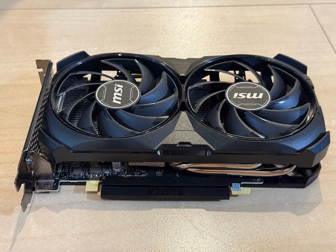 グラフィックボード・グラボ・ビデオカード MSI GEFORCE RTX 4060Ti VENTUS BLACK OC