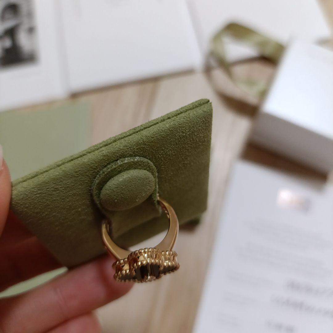 mimi　美品　アルハンブラ オニキス　リング　指輪　45号