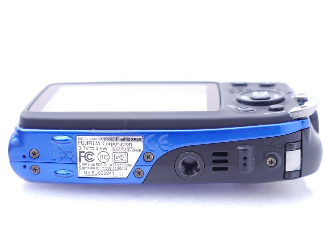 FUJIFILM FinePix XP80 ブルー 極美品
