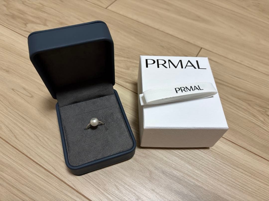 【mack】PEARL OVAL RING10号/パールオーバルリング