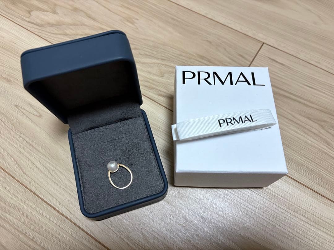 【mack】PEARL OVAL RING10号/パールオーバルリング