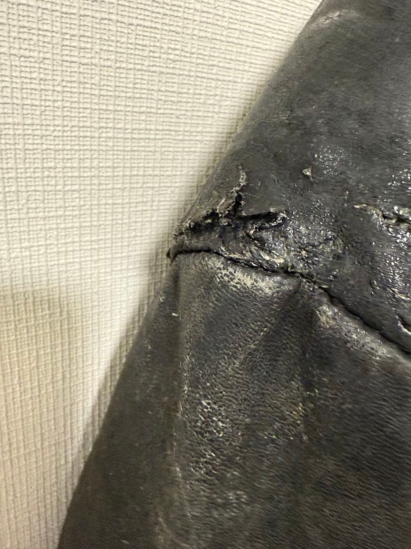 h*5様 70s ライダースジャケット mascot ブラックヒル　ルイスレザー