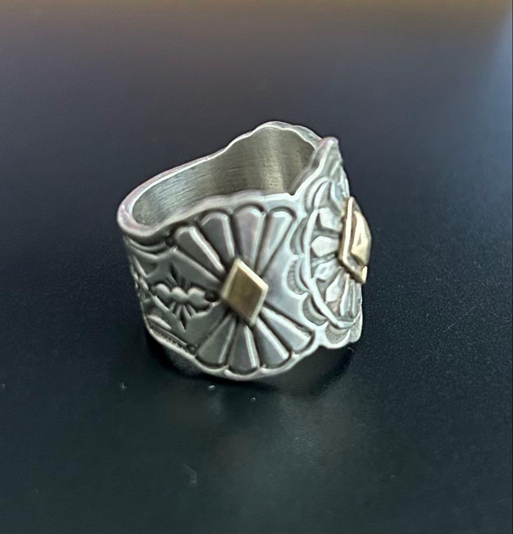 Gary Reeves リング 14K スタンプワーク ゲイリーリーブス