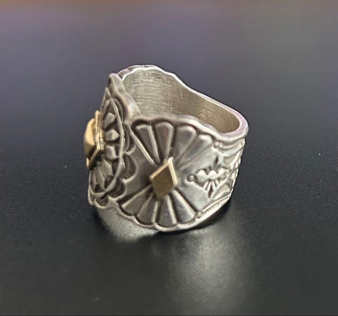 Gary Reeves リング 14K スタンプワーク ゲイリーリーブス