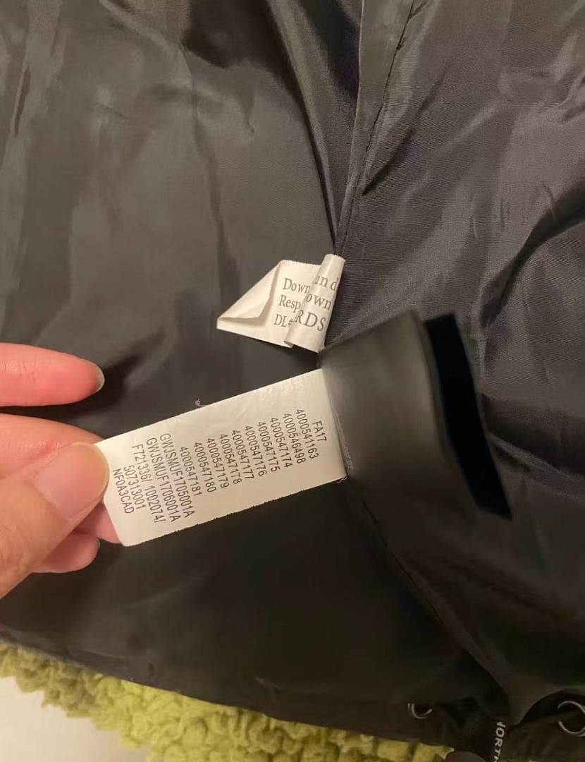 THE NORTH FACE ×Supreme レザーダウンジャケット