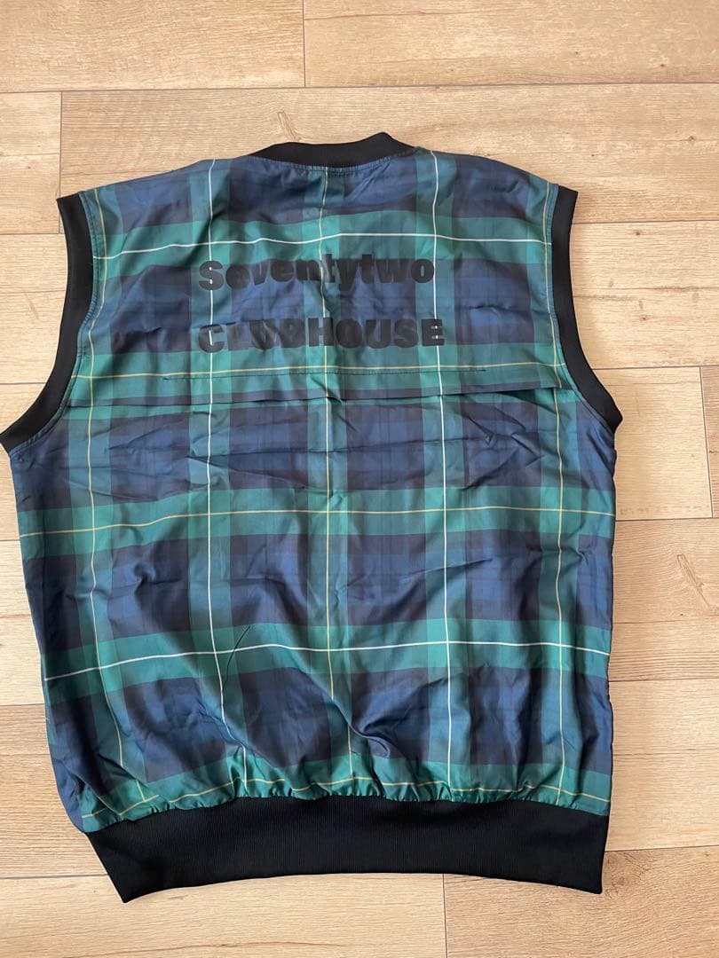 ひろ※ANTIQUA GOLF×STCH ベスト&ショートパンツ上下セット