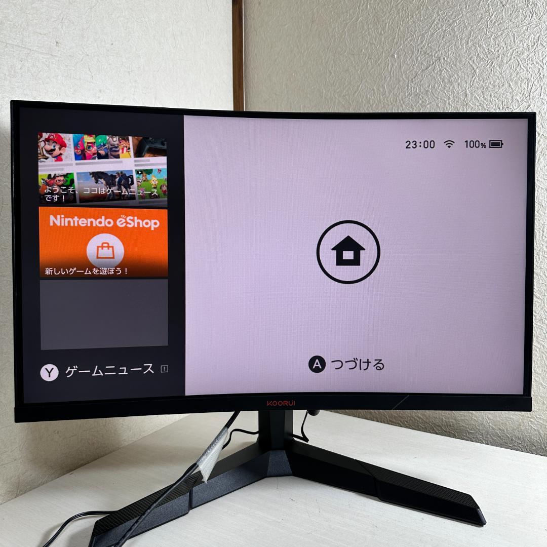 KOORUI 24E6C 24型 ゲーミングモニター