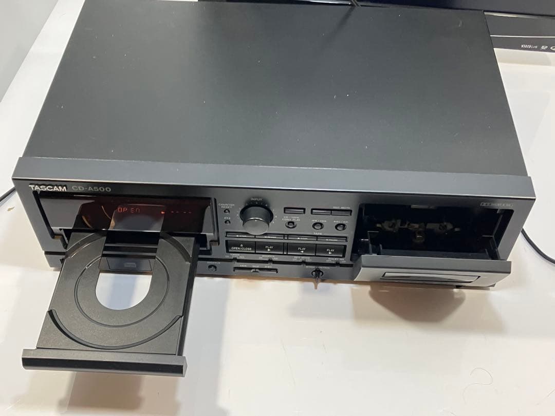 TASCAM CD-A500 CDプレーヤー カセットデッキ
