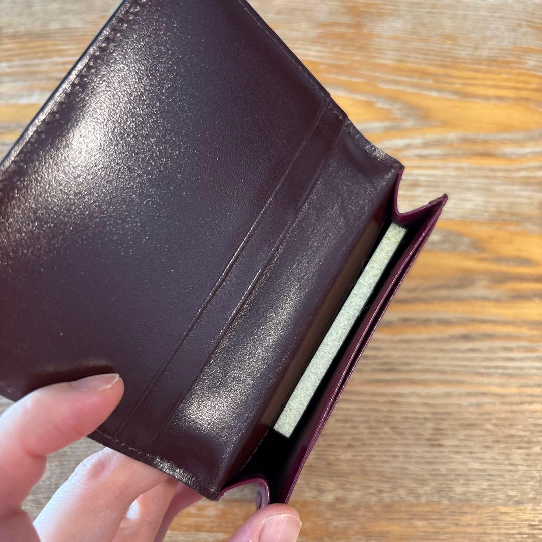 Vivienne ヴィヴィアンウエストウッド　名刺入れ　カードケース　ワイン