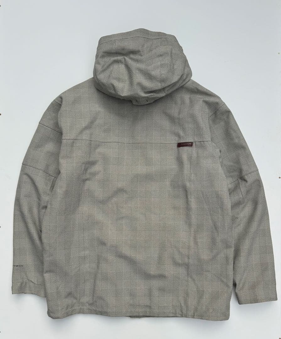 N*e様 Columbia TITANIUM スノーボードジャケットグレーチェッ